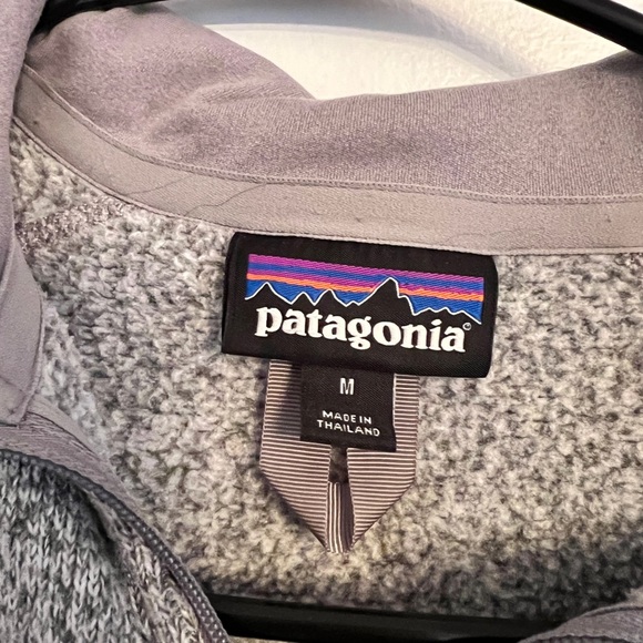 Patagonia | Women's Better Sweater® 1/4-Zip Fleece | Grey - Picture 5 of 6